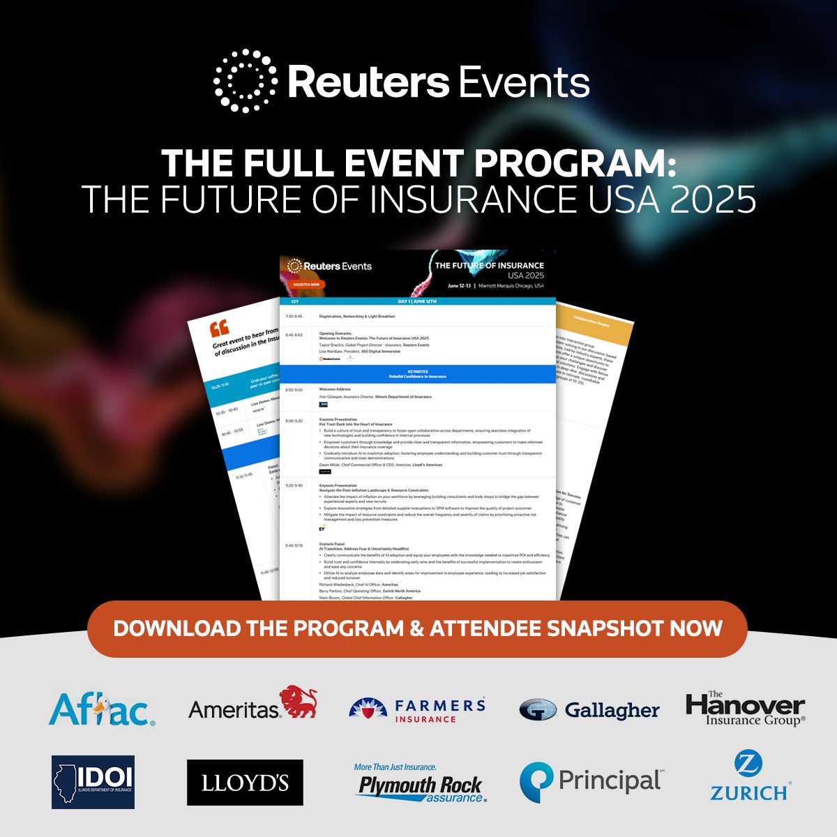 Reuters Events Insurance tweet media