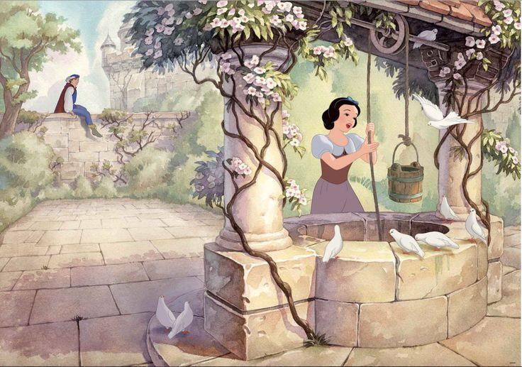 Brilliant summary by Kylie Malchus on Facebook: 

The original Snow White film was a Christian allegory.
The story centers on a girl who is defined by her innocence and purity, reminiscent of Eve in the Garden of Eden.
We first meet Snow White as she draws water from a well—a