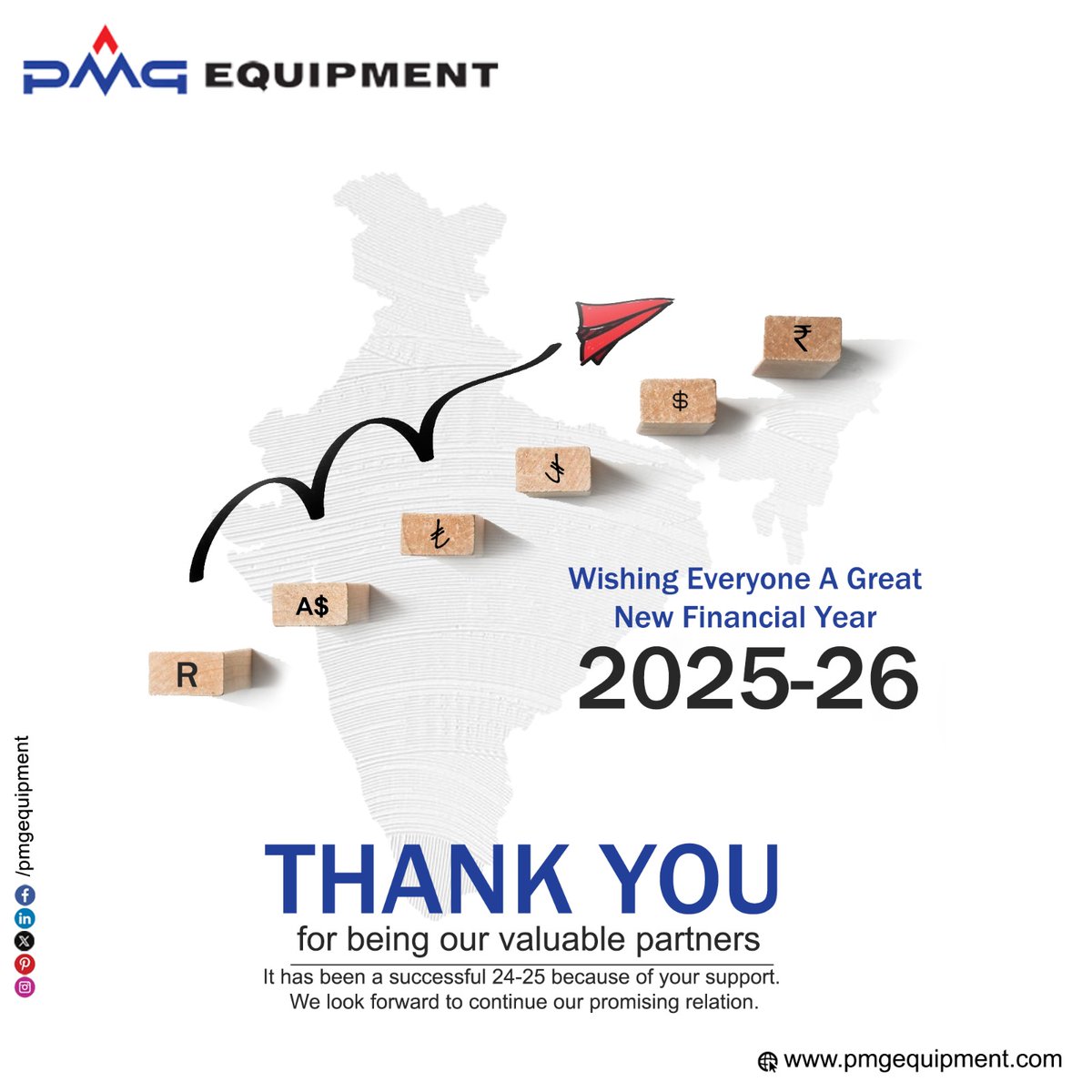 EquipmentPmg's tweet photo. Thank You for a Year of Success!

As we conclude this financial year, we reflect on the incredible achievements made possible through the unwavering support of our valued customers, partners, and dedicated team. Your trust and commitment drive us to reach new heights. https://t.co/ambQJ9gXeH