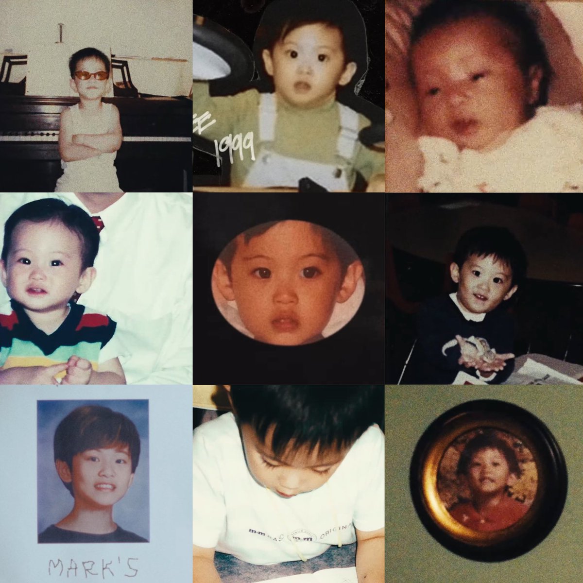 อยากร้องไห้ อัลบั้มแรกของม้าคคือมีรูปม้าคตอนเด็กเยอะมาก ตั้งแต่แบเบาะตัวจิ๋วๆเลย คือน่ารักมากๆๆๆๆ ฮือออ ทุกคน ฟังนะ ปี1999 มีเด็กที่น่ารักที่สุดในโลกเกิดมาแหละ🥹🫳🏻