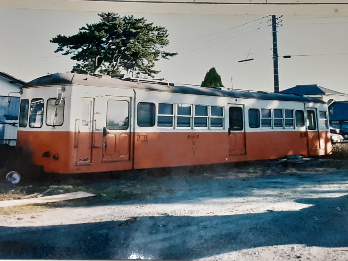 日立電鉄線が廃線になって20年になるんですね😆 約30年前の旧型車の