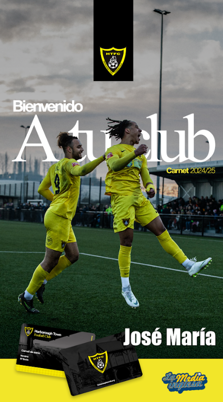 AlphaCrowTV's tweet photo. Ya estamos aquíiiiiiiiiiiiiiiiii!!!!!!!!!!!
Ya llegó el carnet del @HarbTownFC_ES
#UpTheBees #BeeForever https://t.co/QsnjddTWiD