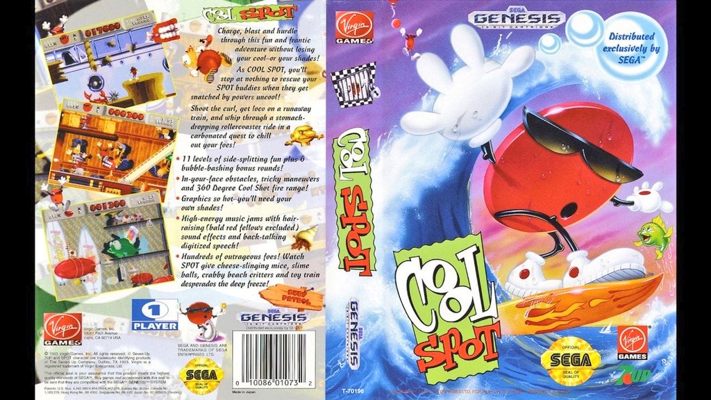 DeGamersparaGa1's tweet photo. Un día como hoy martes 1 de abril pero hace 32 años se estrenaba Cool Spot en Norteamérica para la consola Sega Génesis ✨✨✨
Lo jugaron, que puntaje le dan del 1 al 10?
#coolsport #sevenup #sega #segagenesis #virgingames https://t.co/YEzvwedHpn