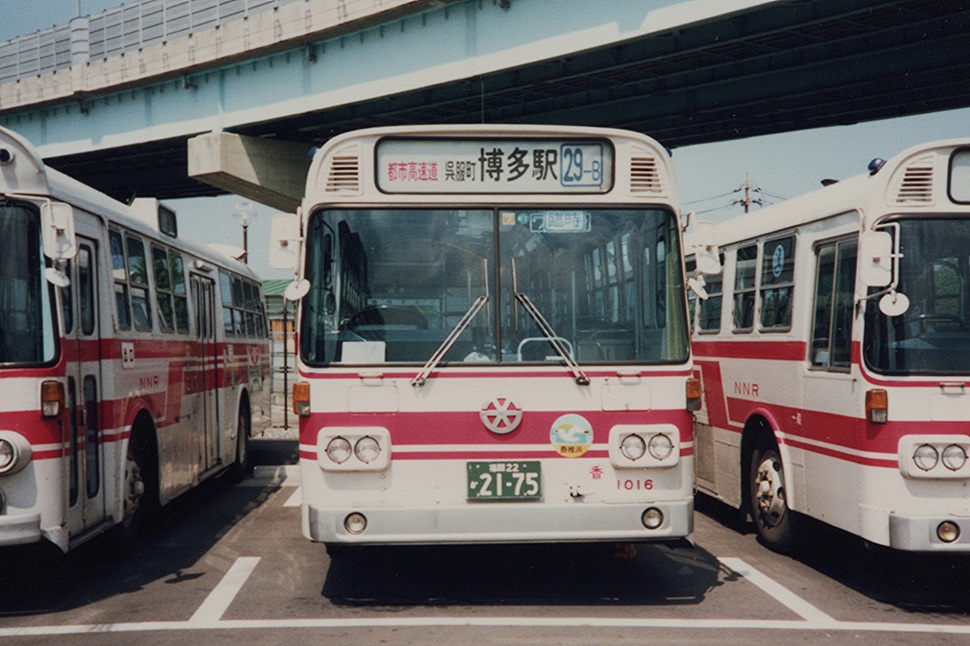 懐かしの博多駅行き【29-B】 こんな車両で都市高速かぁ