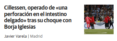 Poco se habla de la imagen posterior que captó la televisión de los compañeros del Celta felicitando a Borja Iglesias por lesionar al portero.