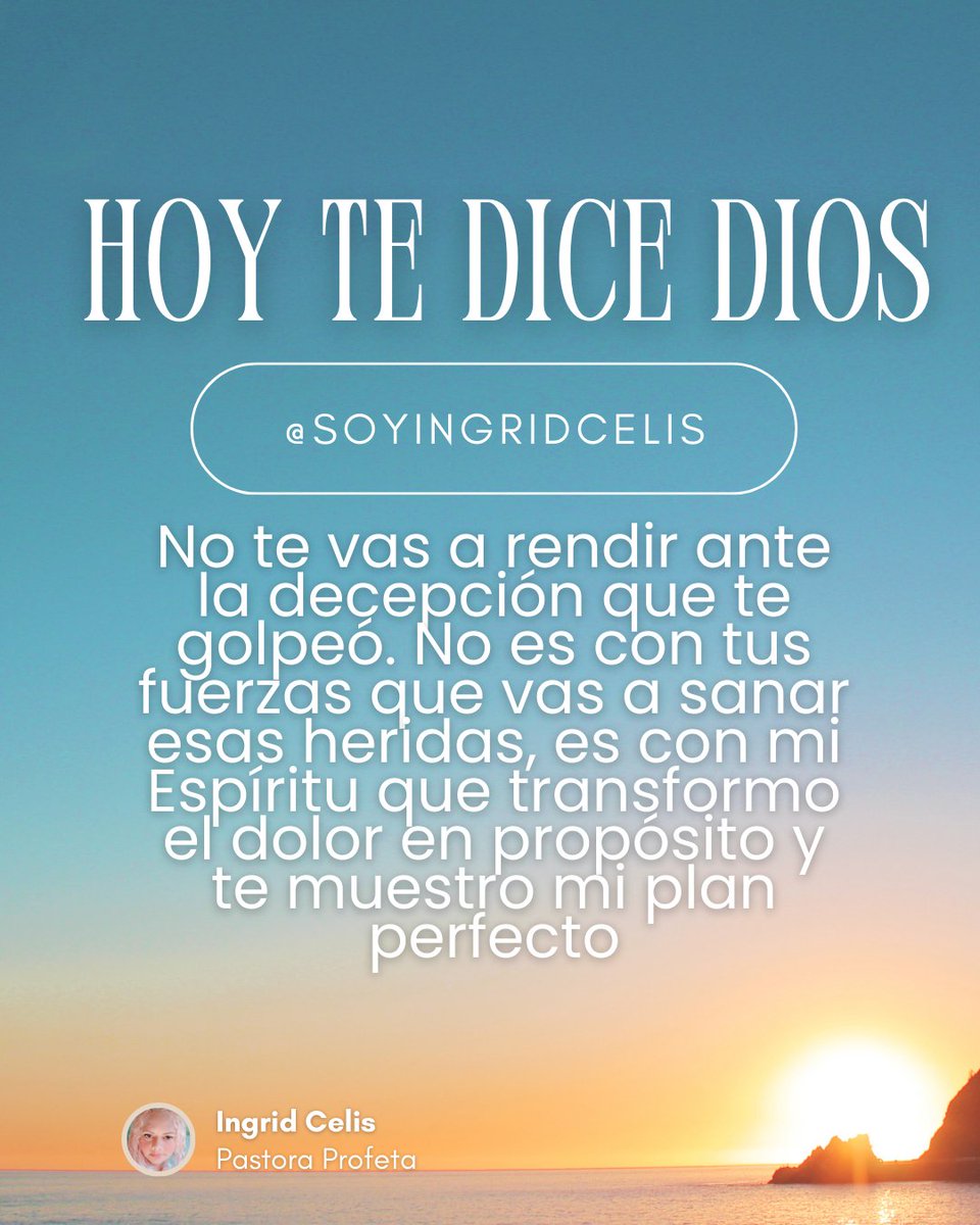 soyingridcelis's tweet photo. #SoyIngridCelis #AvivarteEstereo #AvivartePodcast #VozDeDios #NuevaMañana https://t.co/YWgVzvqgpq