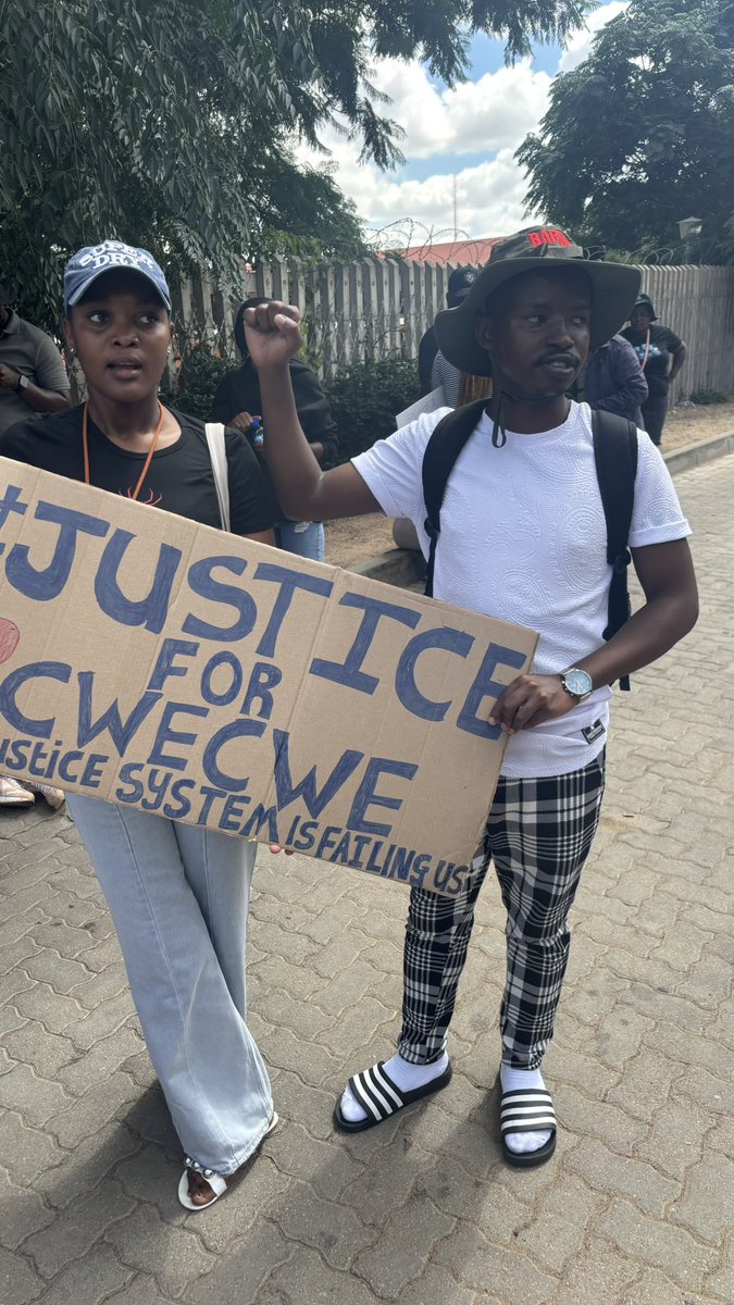 MPaledi's tweet photo. #JusticeForCwecwe Polokwane came out in numbers the sad part is only young people are here and our parents seems not to care enough to leave their offices just for an hour to support Cwecwe. Weak up African child. Law makers are not here. We need to unite https://t.co/83fjUenReP