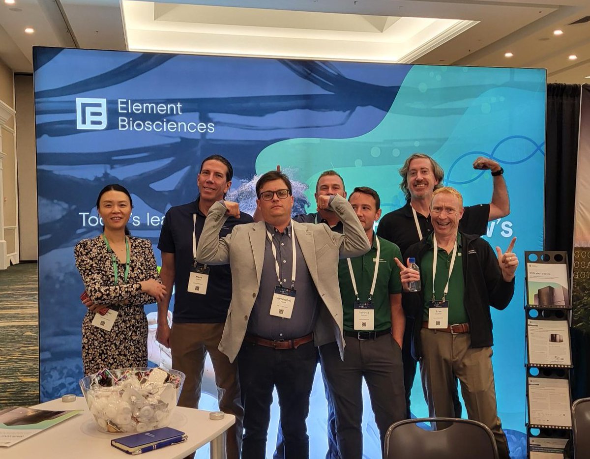 Element Biosciences (@elembio) on Twitter photo 🌱 We’re having a blast at #AGBTAg <a href="/agbt/">AGBT Meeting</a>! 🎉 Stop by our booth to see how the #AVITI family makes ag #genomics research low-cost & low-complexity. Don’t miss our workshop 📅 April 1 at 2:45 PM. See you there! 🌾✨ 🌱 We’re having a blast at #AGBTAg <a href="/agbt/">AGBT Meeting</a>! 🎉 Stop by our booth to see how the #AVITI family makes ag #genomics research low-cost & low-complexity. Don’t miss our workshop 📅 April 1 at 2:45 PM. See you there! 🌾✨