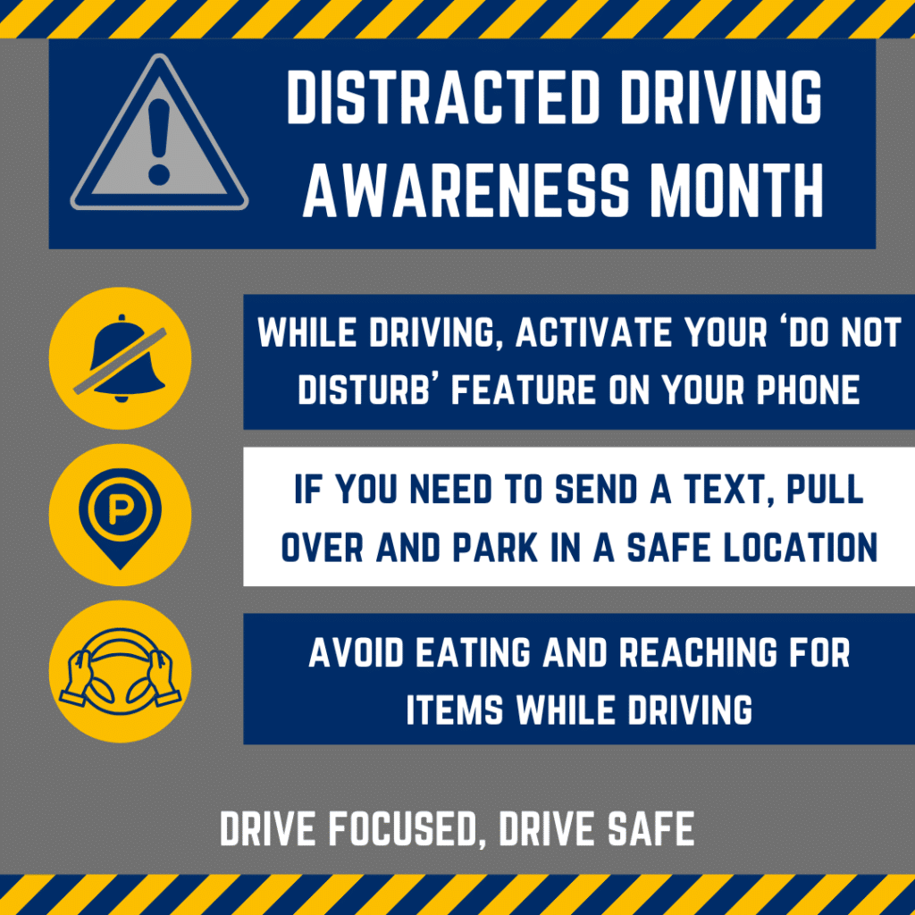 Town of Groton Police Department Shares Road Safety Tips for Distracted Driving Awareness Month: Distracted Driving Awareness Month, observed every April, is an opportunity to remind drivers of the importance of focused and safe driving. The month aims… grotonpolice.org/town-of-groton…