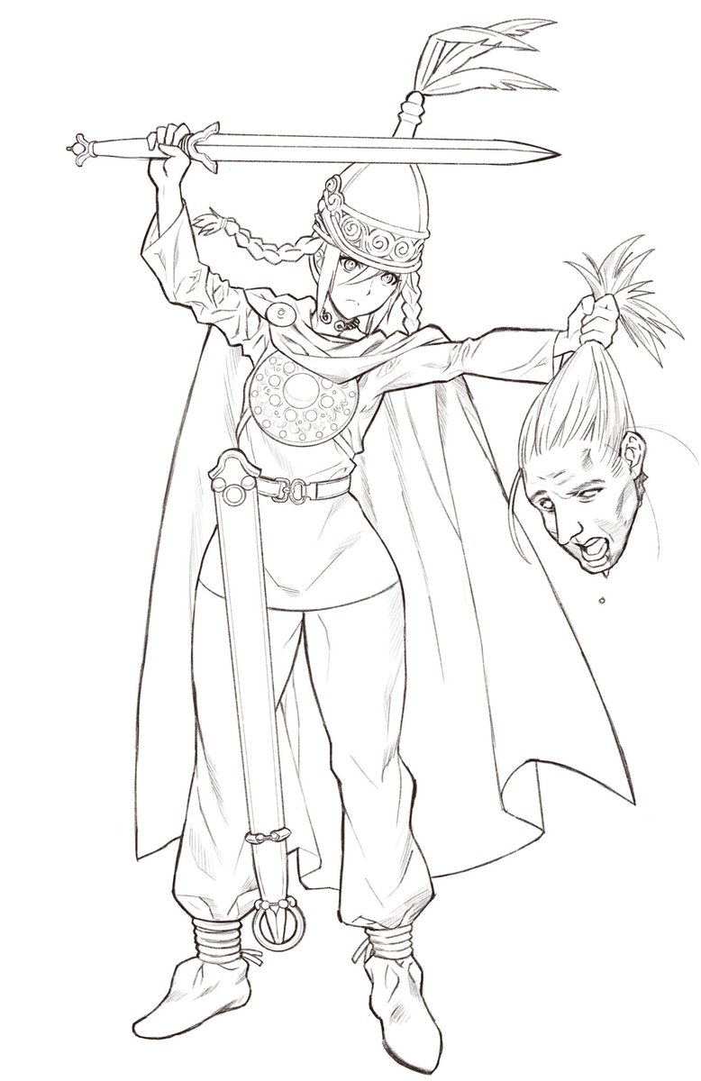 自分はもう10年以上、資料を元に鎧描いてきたから分かるんだけど、実はAIが一番苦手なのがこれ。
留め具とか馬具とか鋲とか「歴史資料に細部をちゃんと合わせる」のが不可能に近い。どこかが合っても、どこかは間違ってる。

架空ファンタジーなら超得意なんだけど。 