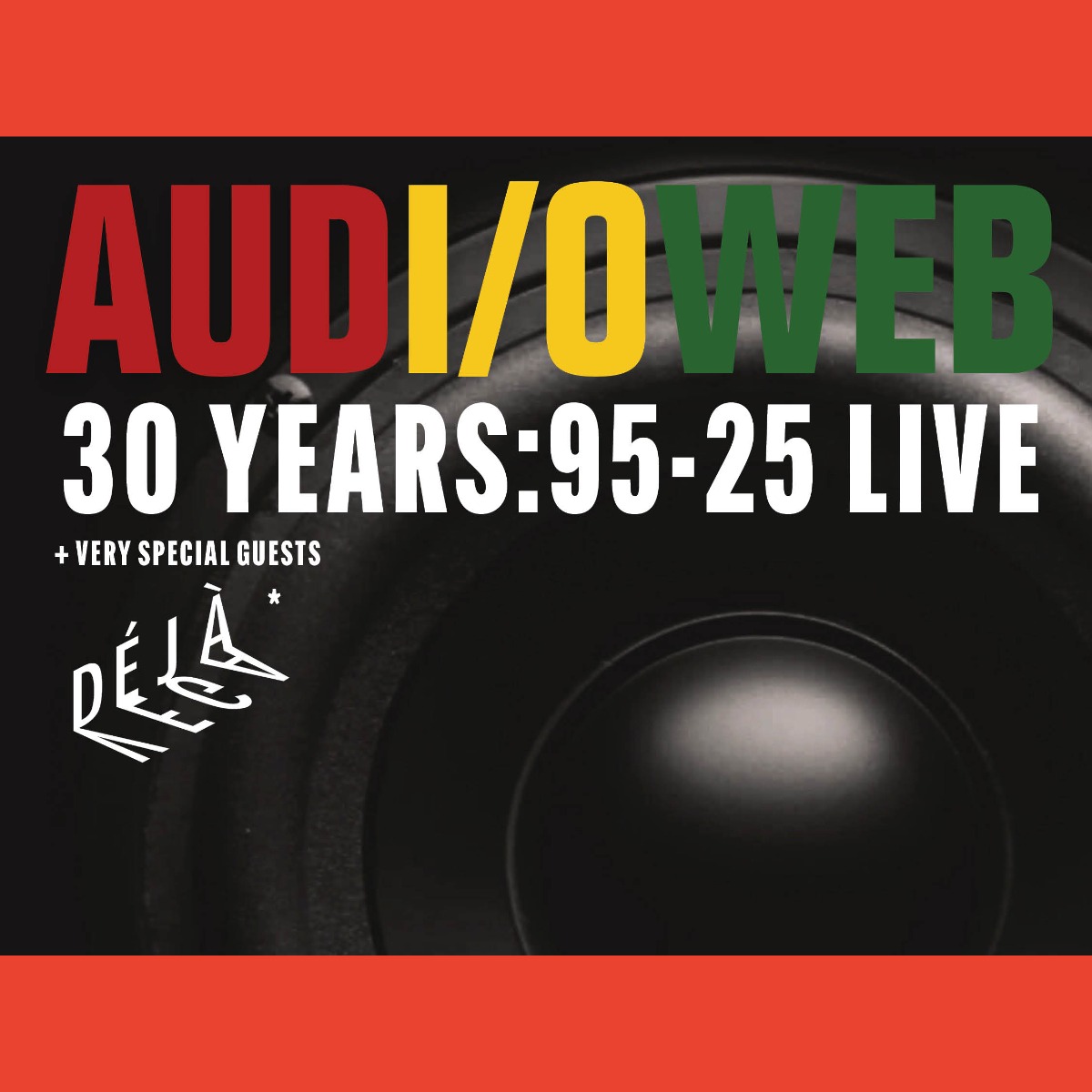 Just a handful of tickets left for <a href="/_Audioweb/">Audioweb</a> and <a href="/dejavegaband/">Déjà Vega</a> show on 22nd May