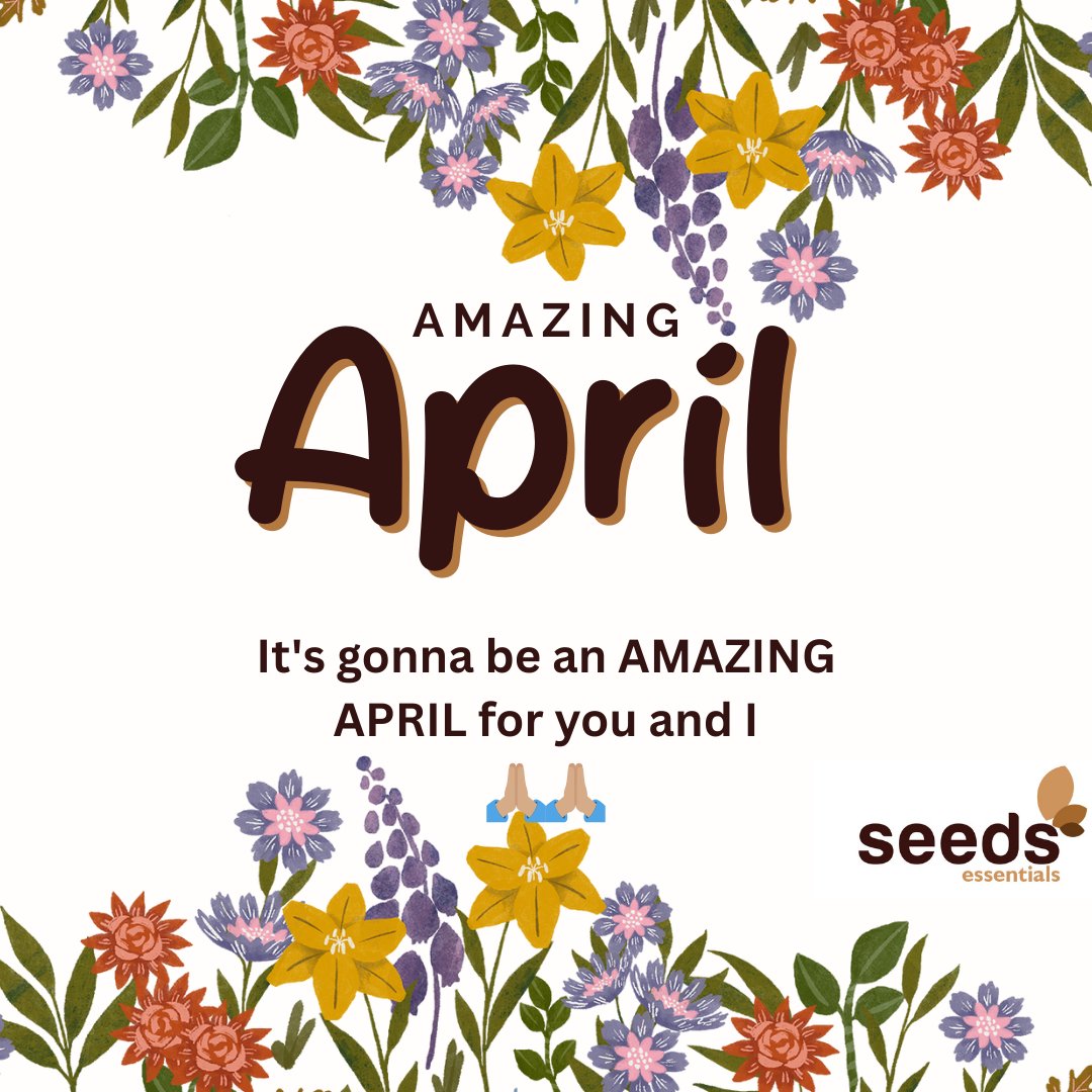 SeedsSheaButter's tweet photo. It's gonna be an *AMAZING APRIL* for you and I

🙏🏽🙏🏽🙏🏽🙏🏽 https://t.co/l1QfS1DZgM