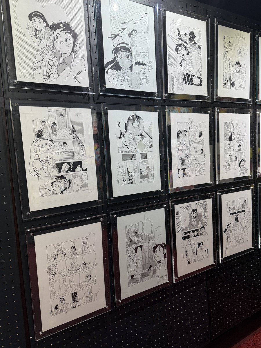 Moo.念平先生の原画展行ってきた!
コマから飛び出してくるキャラの迫力!力強い大胆な筆致で描かれた活き活きしたキャラたち!
これはだいぶ影響受けてますね、私!