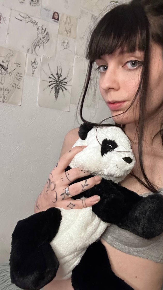 DM me if you want to see more than just my panda friend 😉