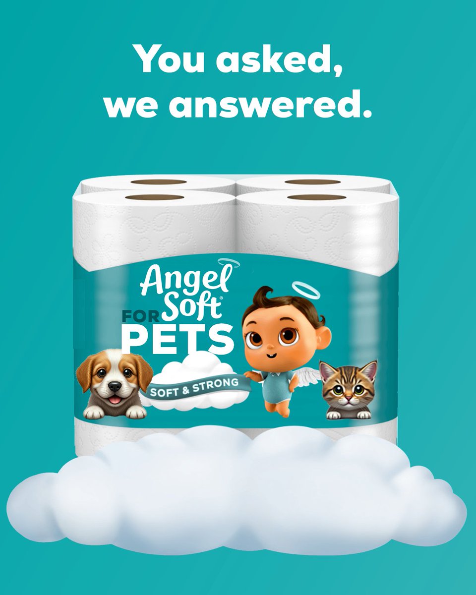 AngelSoft's tweet image. Coming soon to a store near you 😉 #AngelSoft