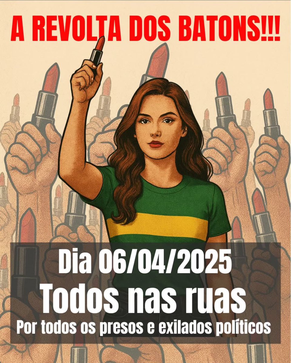 bolsonarolivre_'s tweet photo. E assim ficou conhecida a maior Revolta do Brasil, no ano de 2025.💄 https://t.co/f9IDRHqAnw