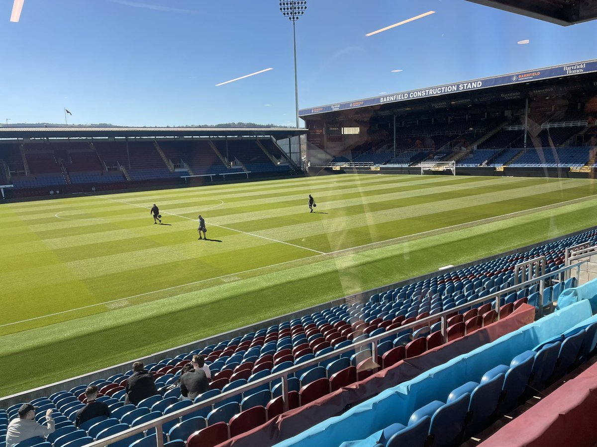 First visit to <a href="/BurnleyOfficial/">Burnley FC</a> in over 20 years looking good in the sun