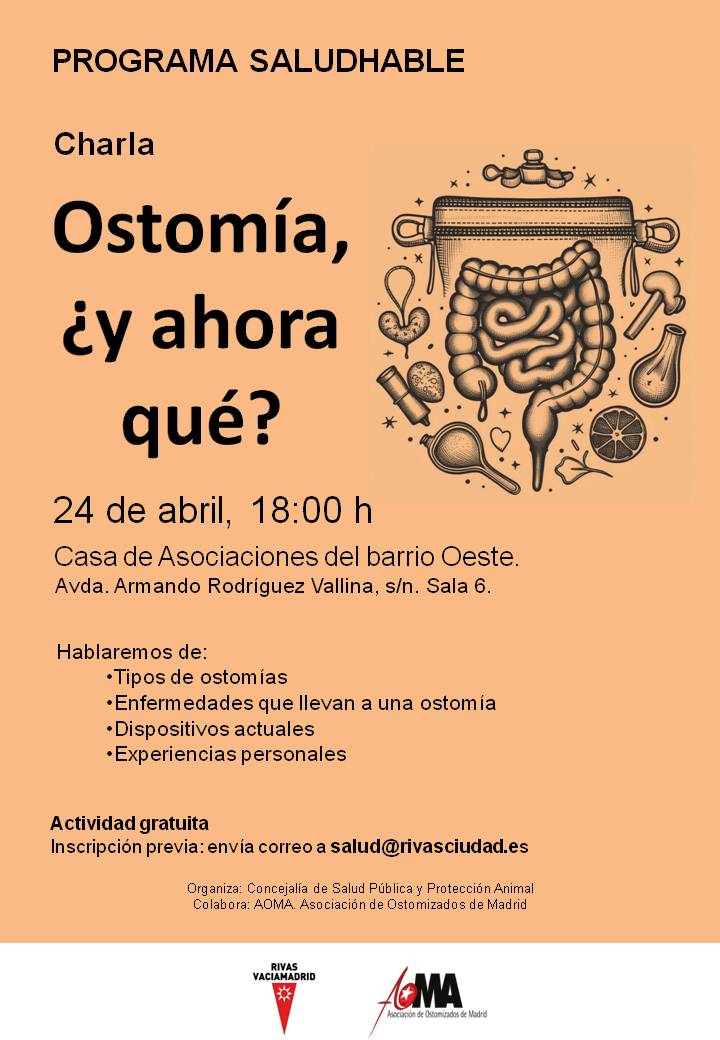 El próximo 24 de abril estaremos en Rivas Vaciamadrid hablando de #ostmías. Entrada libre previa inscripción en salud@rivasciudad.es  <a href="/AytoRivas/">Ayuntamiento de Rivas Vaciamadrid</a>