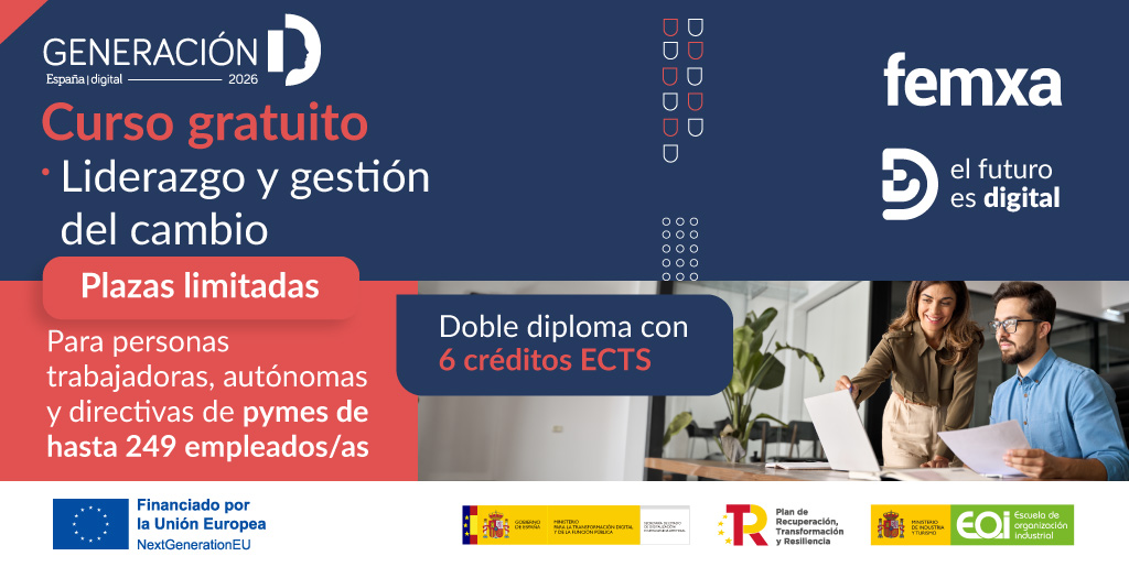 🌟 Mejora tus habilidades de liderazgo con este curso 100% subvencionado.
✅Aprende a gestionar equipos con éxito.
 ✅Online y gratuito.
 ✅Certificado al finalizar.
🔗 Inscríbete aquí: cursosfemxa.es/cursosgratis-a…
#turismo #liderazgo #formacion <a href="/CursosFemxa/">CursosFemxa.es</a>