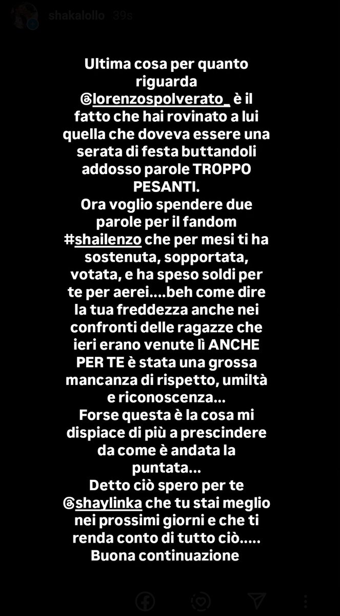 onfire0711's tweet photo. #shailenzo condivido in pieno https://t.co/fIqE7IeqO6