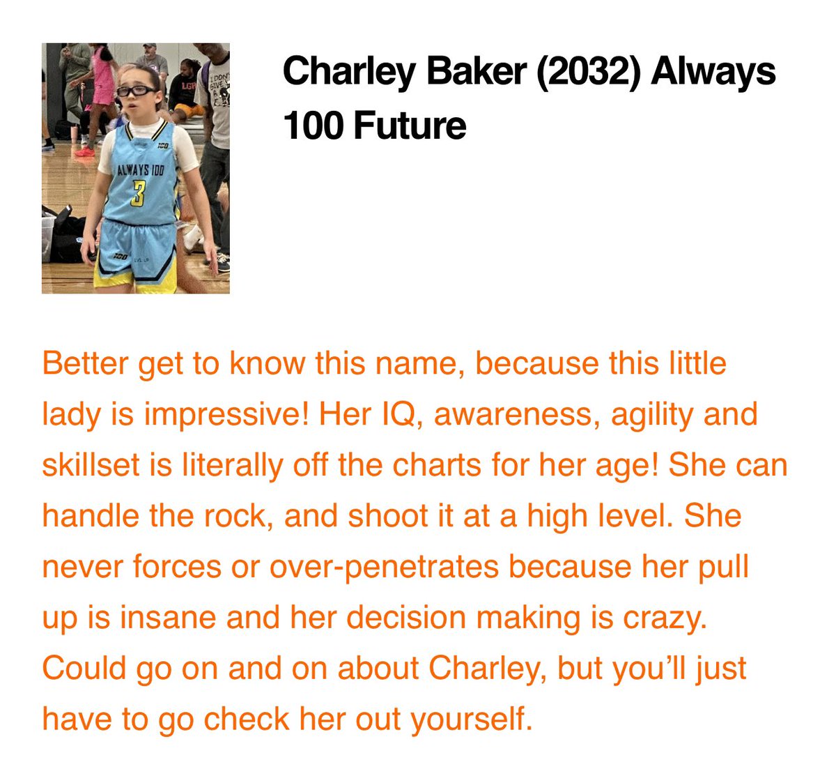 Charley Baker (@charley_buckets) on Twitter photo thank you <a href="/NE2KHoops/">NE2KHoops</a> and <a href="/Ohio_Basketball/">OhioBasketball.com</a> for the write up!
#always100 #hardwork
<a href="/vjhAlways100/">Always 100</a> <a href="/taya_andrews1/">Taya Andrews</a> thank you <a href="/NE2KHoops/">NE2KHoops</a> and <a href="/Ohio_Basketball/">OhioBasketball.com</a> for the write up!
#always100 #hardwork
<a href="/vjhAlways100/">Always 100</a> <a href="/taya_andrews1/">Taya Andrews</a>