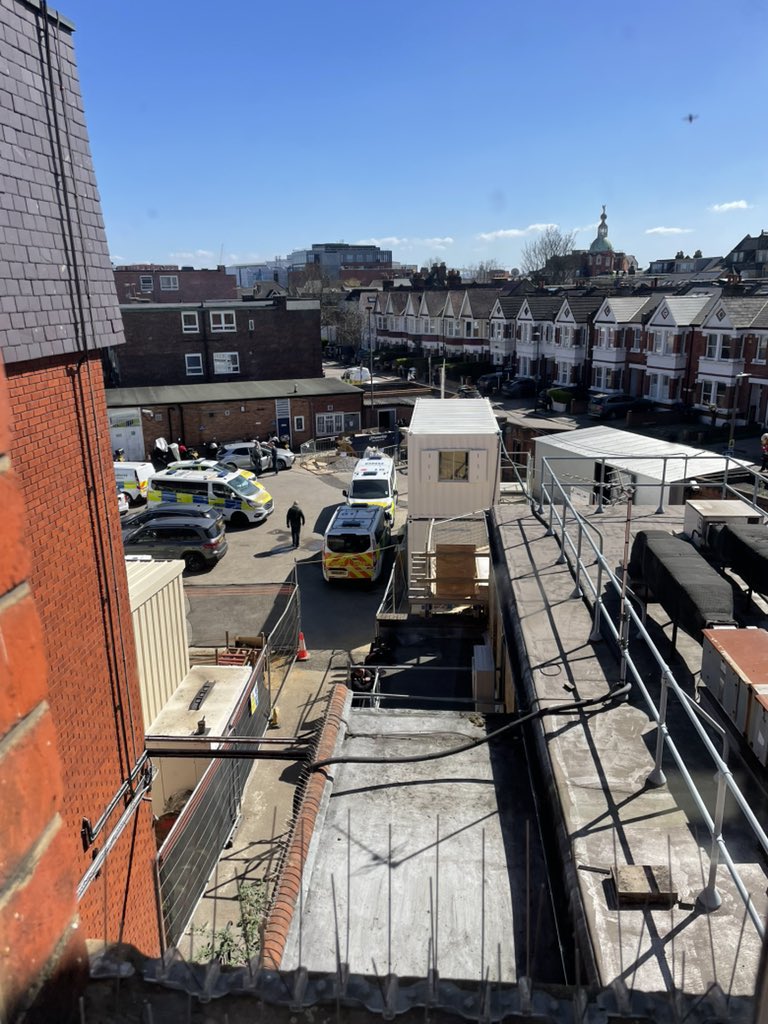 VolunteerPlod's tweet image. Because I’m bored waiting for the defendant to be produced from a far flung prison… 

Can you guess the Police Station from the #ViewFromTheWindow…?