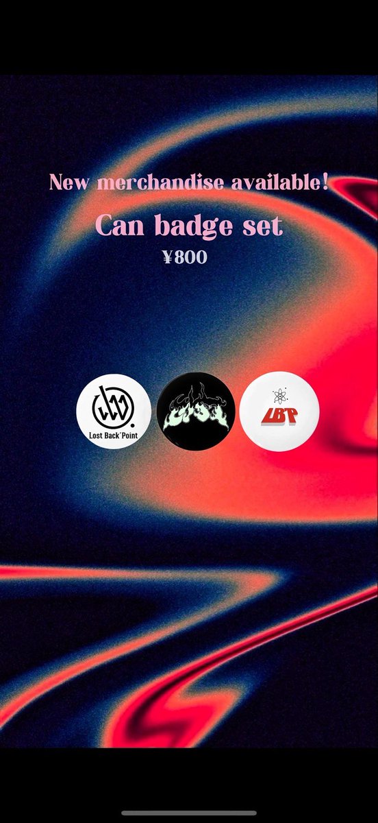 LostBackPoint's tweet image. 📿MARCH iNFO💎
今回のツアーから新しいグッズが登場🎉
是非チェックしてみてください👀
Designed by @tanaka_cryoniks 
#lostbackpoint 
#newmarch