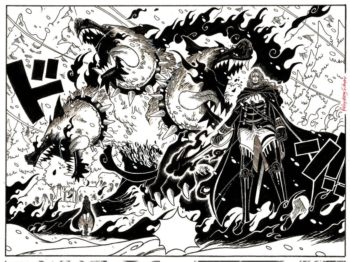 Shamrock : CERBERUS!!!!

Just remake some panel from chapter 1138

Hope you guys like it
