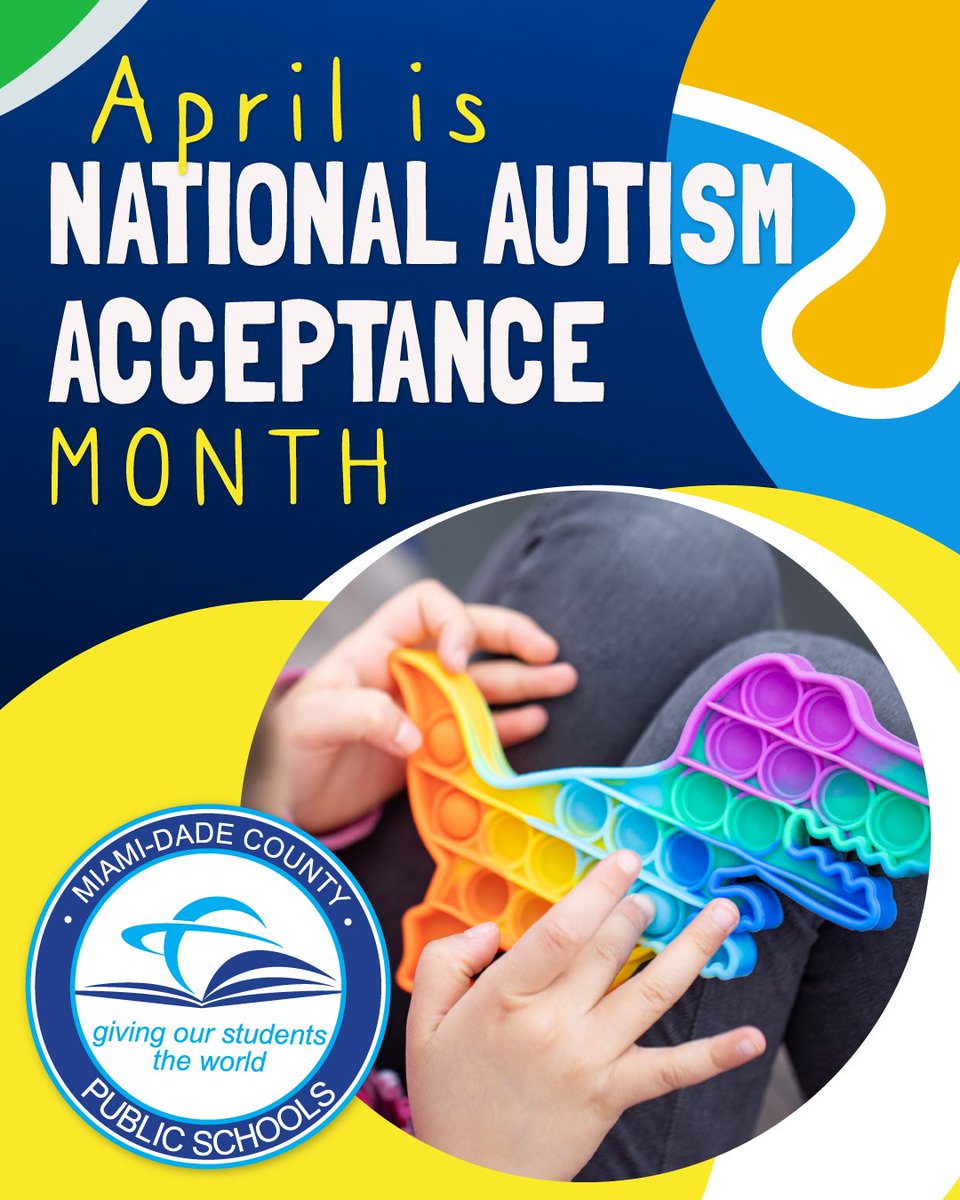 National Autism Acceptance Month is a time to celebrate the unique abilities of individuals with autism and promote understanding and support in our schools. By working together, we can create a more accepting and welcoming community!