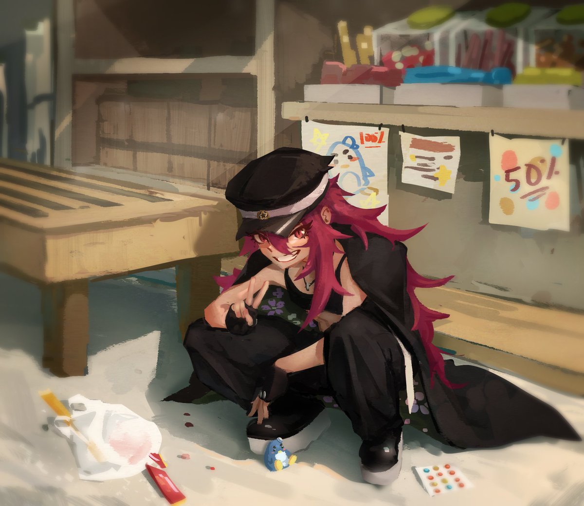 4月1日 23時59分59秒
お誕生日おめでとう #輩先
#100カノファンアート