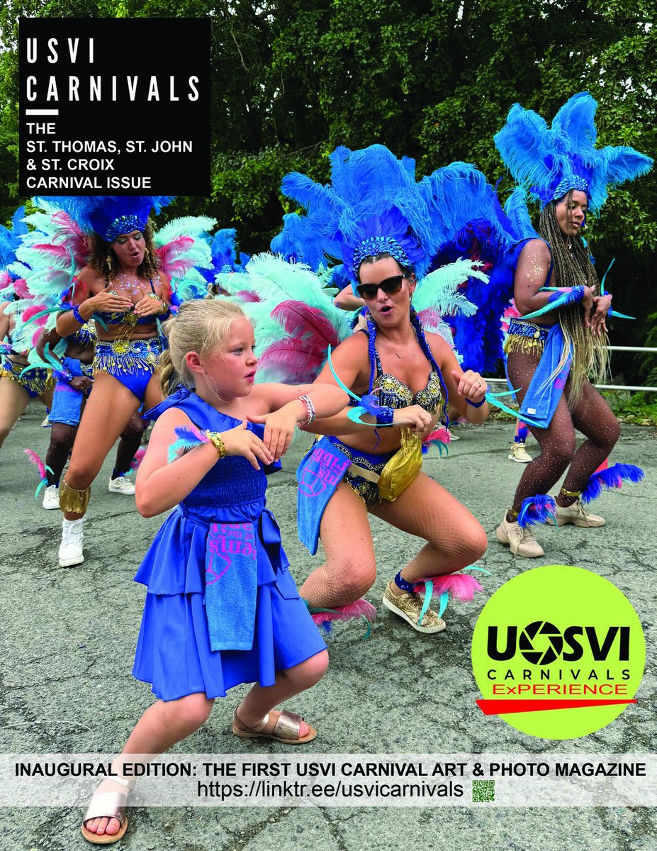 UsviCarnivals's tweet image. ✨ Now Available! ✨ My USVI Carnivals print publication is live on MagCloud! 🎭🎶
Immerse yourself in the sights &amp;amp; spirit of Virgin Islands Carnival with this stunning photo journal. Grab your copy today! 📖📸
📍 Shop Now: magcloud.com/user/usvicarni… #USVICarnivals #USVI #MagCloud