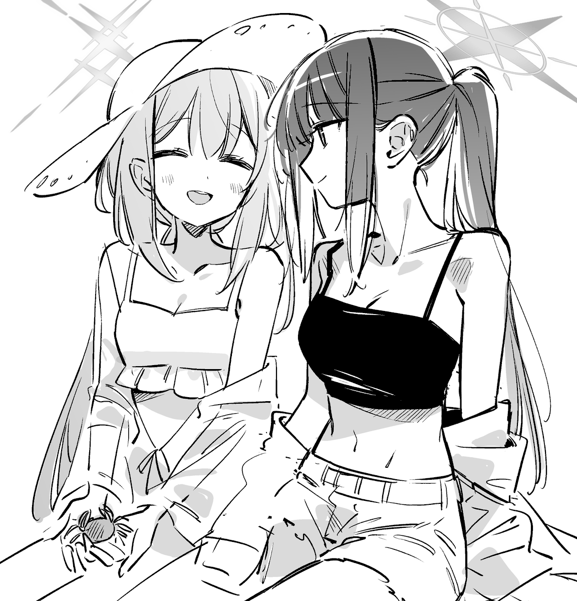 サオリ アツコ #ブルアカ 