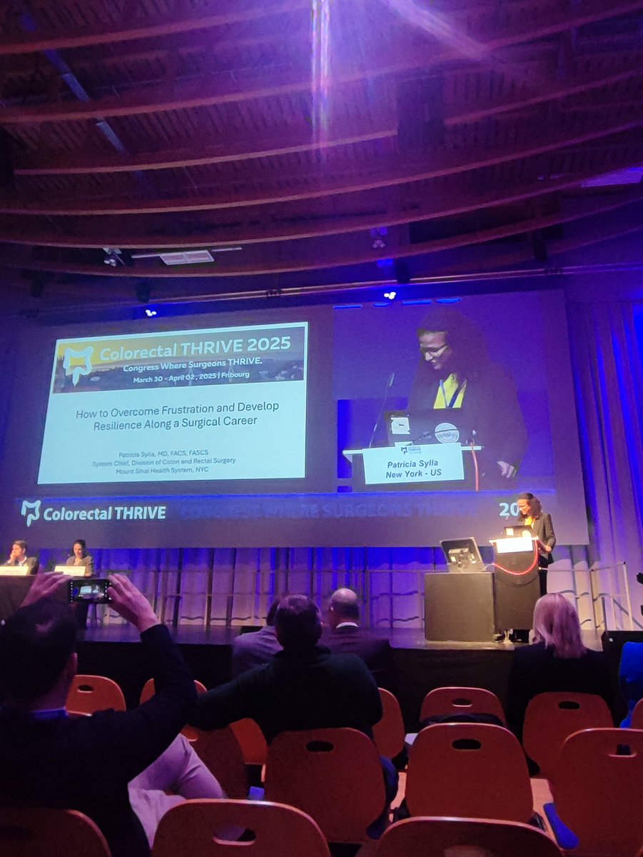 Gaia C (@collgaia) on Twitter photo Colorectal Thrive Congress Day 2 <a href="/colothrive/">Colorectal THRIVE</a> - a triad of very interesting presentations this morning. I saw scenes of my life flashing before me (both good and bad 😂). Lots of food for thought, one must never stop striving to improve. #fribourg #colorectalthrive2025 Colorectal Thrive Congress Day 2 <a href="/colothrive/">Colorectal THRIVE</a> - a triad of very interesting presentations this morning. I saw scenes of my life flashing before me (both good and bad 😂). Lots of food for thought, one must never stop striving to improve. #fribourg #colorectalthrive2025