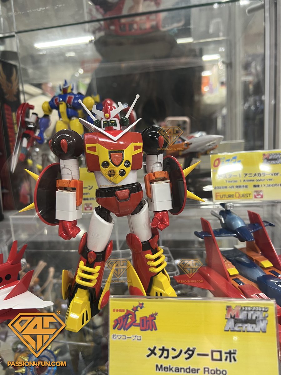 PassionXFun's tweet photo. In mostra all'Akihabara Radio Kaikan il Metal Action del Mechander Robo
#EvolutionToy #anime #mecha #robot #合金 #MetalAction #メカンダーロボ #MechanderRobo #合身戦隊メカンダーロボ #メタルアクション
https://t.co/hGq1g8eyjT https://t.co/fsMlR5Idum