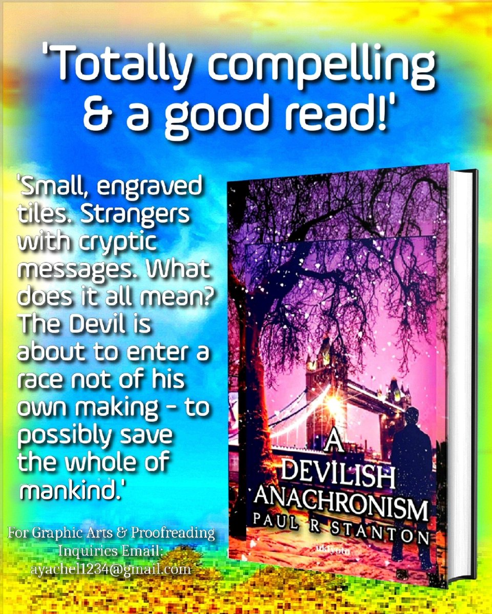 🌿🌻🌿 #BookReviews #BookRecommendations
'The mystery kept me guessing to the end &amp; had a very satisfying resolution.'

🌻'A DEVILISH ANACHRONISM' by <a href="/PaulRStanton/">Paul Stanton - Author - Playwright.</a> 
 
BUY HERE:   amazon.com/Devilish-Anach…

#readingcommunity #writingcommunity #booklovers 
#booksky #fantasy