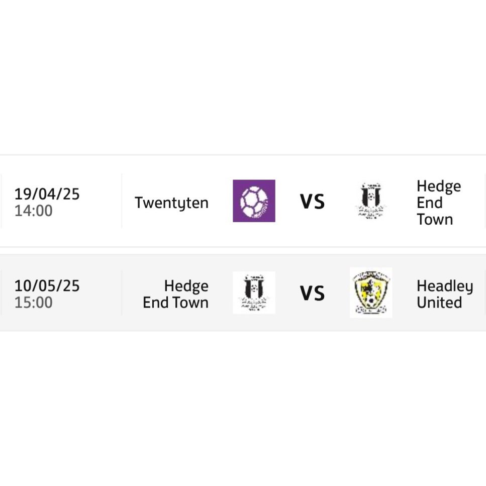 Hedge End Town FC tweet media