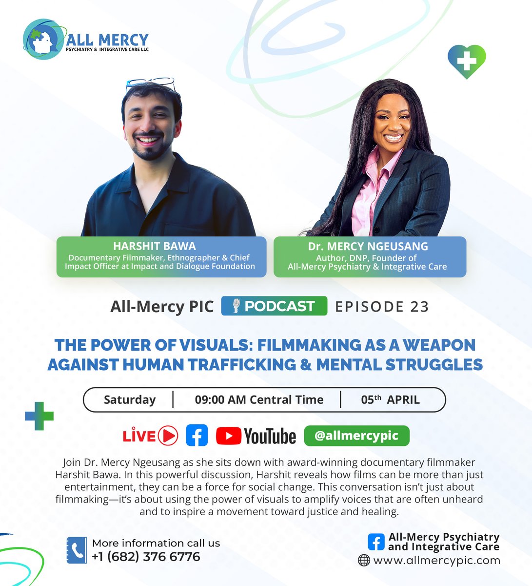 All_Mercy_Pic's tweet image. What if I told you that your favorite movies might be failing survivors? 

Let’s stop watching passively and start making an impact. Are you ready?

#HumanTraffickingAwareness #ThePowerOfVisuals #FilmmakingForChange #live #podcast #allmercypic #podcaster