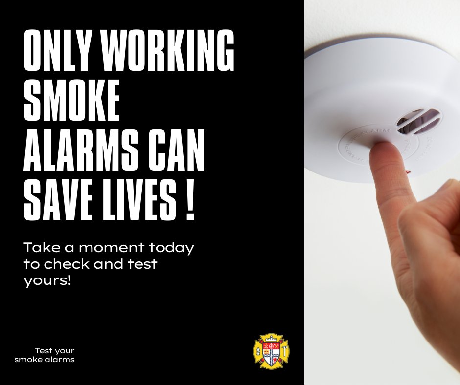 🔥 #AprilFoolsDay ! 🔥

No pranks here—#TestItTuesday is serious business! Make sure your smoke alarms are working to keep you and your loved ones safe. Don't be the fool who forgets to test them. Check your alarms TODAY and stay protected! 🏠🔔
#FireSafety #TestItTuesday