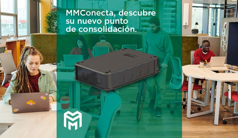 mmconecta's tweet photo. @mmconecta presenta su nuevo Punto de Consolidación para una conexión segura y eficiente.
✅ Compacto (45x190x130 mm)
✅ Pensado para alojar hasta 4 conectores Keystone. 
✅ Entrada recta de conectores evitando curvaturas en cables
✅ Instalación versátil
 https://t.co/hOsq1p23Ut https://t.co/xnK9EdzCV7