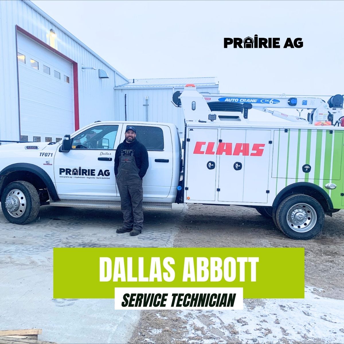 Celebrating 10 Years with Dallas Abbott! 🎉

Dallas Abbott marks a decade at Prairie AG, valuing teamwork, farmer support, and strong connections. He encourages apprentices to stay the course, it’s a great place to work!

#PrairieAG #NewAppreciation #ServiceTechnician #Community