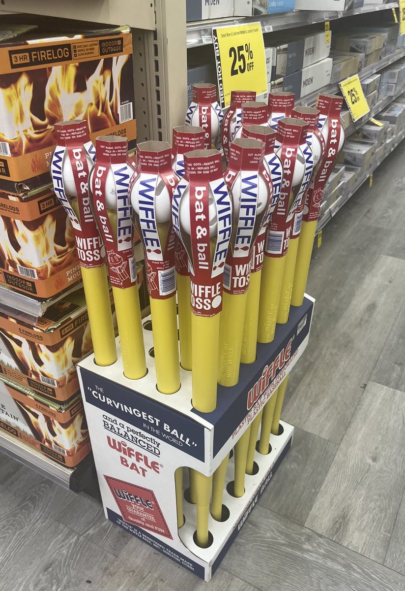 Perhaps the most satisfying sign that spring has sprung …