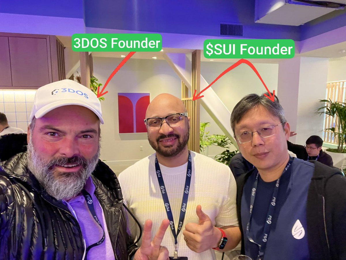 Danishyt2255's tweet photo. 🪂🪂Big $3DOS Airdrop – 3DOS project directly backed Sui Network.

🔹Info: @3DOSNetwork  is making decentralized manufacturing super easy.

Here’s Guide:

➖ Go to: https://t.co/puPea9AxyV
➖ Connect ur Wallet & Follow Twitter.

➖ Click "Generate API Key" & Copy it < Add Extension < Click on "Login" & Enter your API Key.

💎 Complete social tasks to earn More points.

Don't Bookmarks 😐
Just drop your referral links 👇