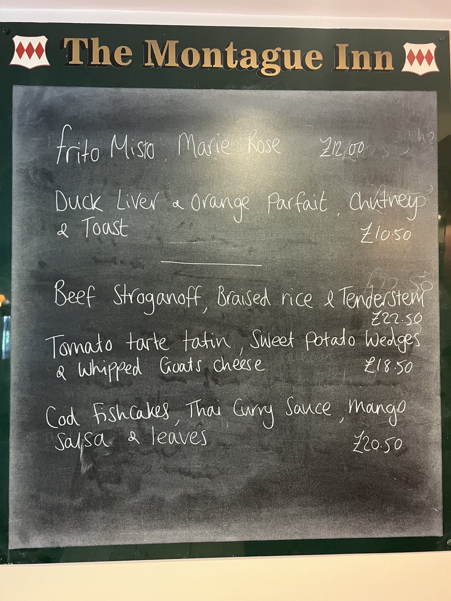 Todays specials