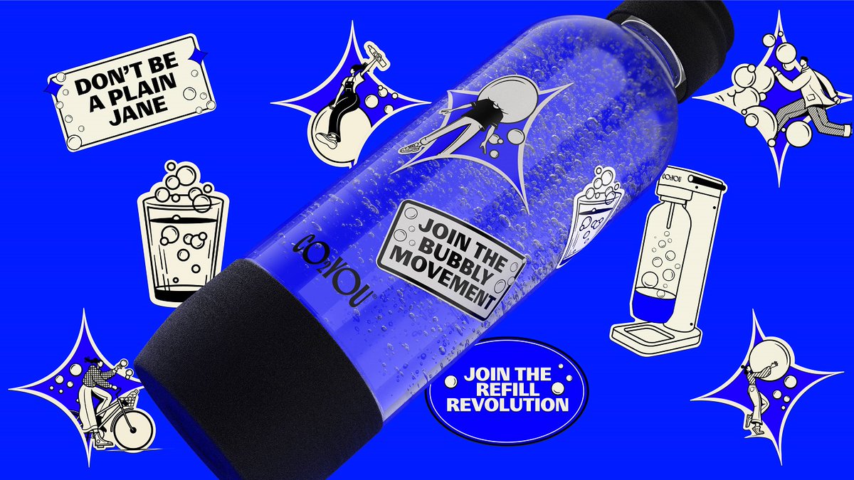 fabnewslive's tweet image. ‘Join the Bubbly Movement’ with CO2 YOU, the must-have subscription service that delivers #sparklingwater makers &amp;amp; CO2 refills to your door fabnews.live/join-the-bubbl… #BoundlessBrandDesign #FABNews