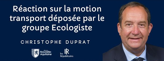 Réaction de <a href="/dupratchristop1/">Duprat Christophe</a>  sur la motion transport déposée par le groupe #Ecologiste lors de la Séance Plénière : youtu.be/IRzrAg-JWhc