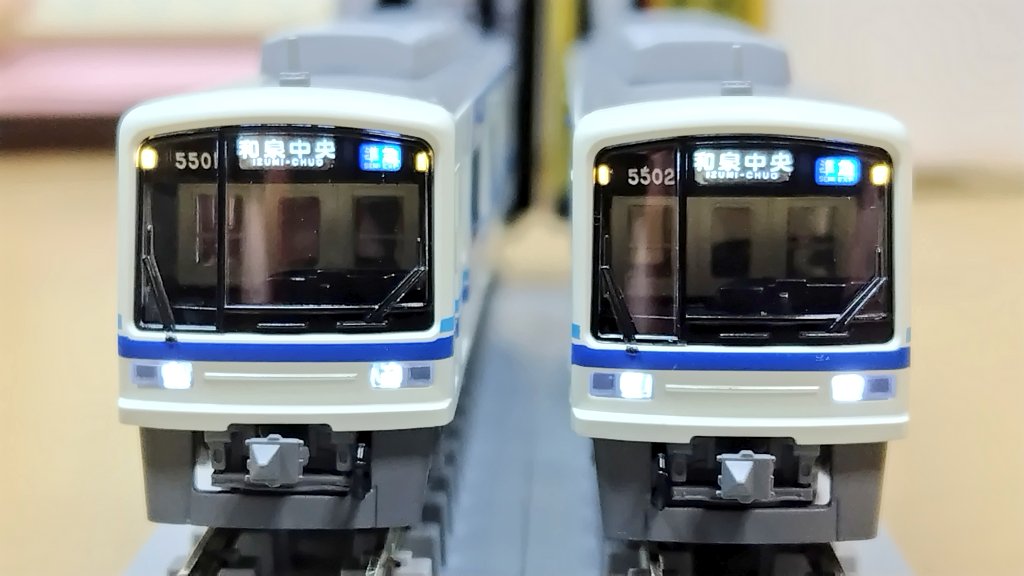 【室内灯つき】ポポンデッタ　泉北高速鉄道　5000系　（加工品） 室内灯つき】ポポンデッタ 泉北高速鉄道 5000系 （加工品