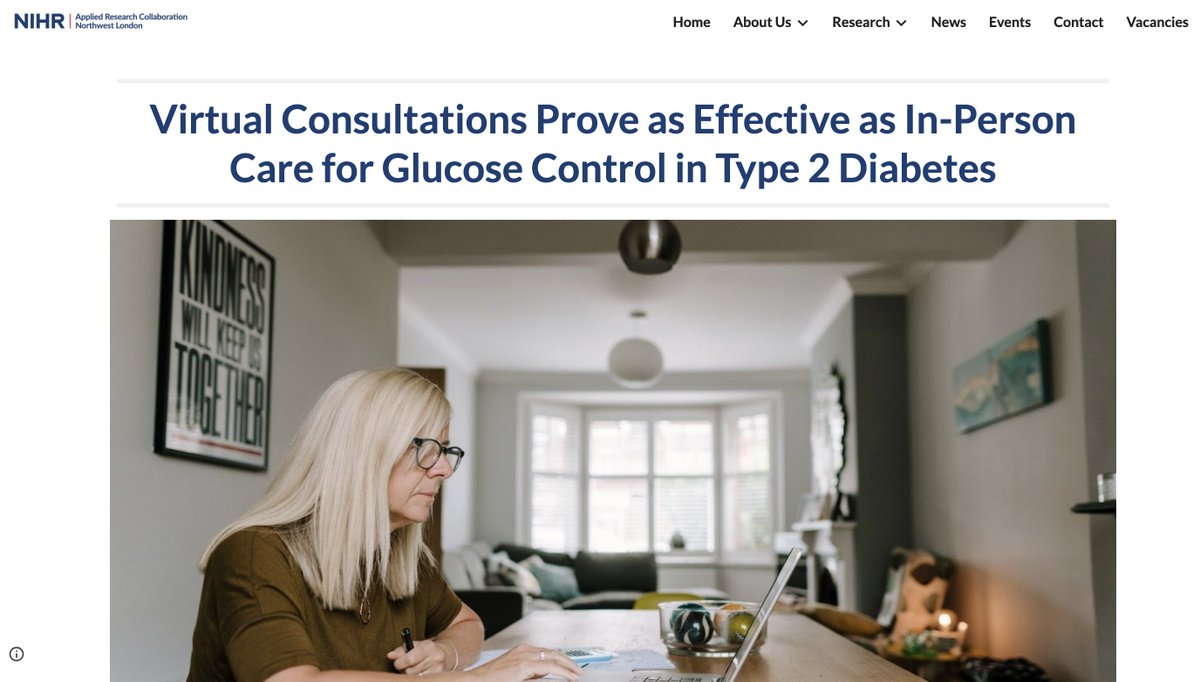 Ana Luísa Neves (@ana_luisa_neves) on Twitter photo <a href="/ARC_NWL/">NIHR ARC Northwest London</a> news showcasing our recent paper: virtual consultations provide comparable clinical outcomes (HbA1C) to in-person care for people with type 2 diabetes - but what remains to be explored about their safety & equity? arc-nwl.nihr.ac.uk/news/virtual-c… <a href="/Imperial_GDHU/">Global Digital Health Unit</a> <a href="/Imperial_PCPH/">Department of Primary Care & Public Health</a> <a href="/ARC_NWL/">NIHR ARC Northwest London</a> news showcasing our recent paper: virtual consultations provide comparable clinical outcomes (HbA1C) to in-person care for people with type 2 diabetes - but what remains to be explored about their safety & equity? arc-nwl.nihr.ac.uk/news/virtual-c… <a href="/Imperial_GDHU/">Global Digital Health Unit</a> <a href="/Imperial_PCPH/">Department of Primary Care & Public Health</a>
