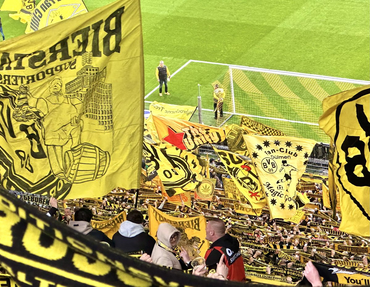 In the Yellow Wall yesterday. Canny like
#Dortmund