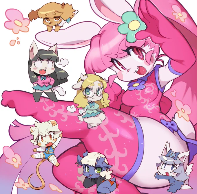 春っぽい絵ないからちゃおちゃんのピンクで埋める 