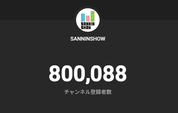 のろりのろりと８０万人突破です！あざます！